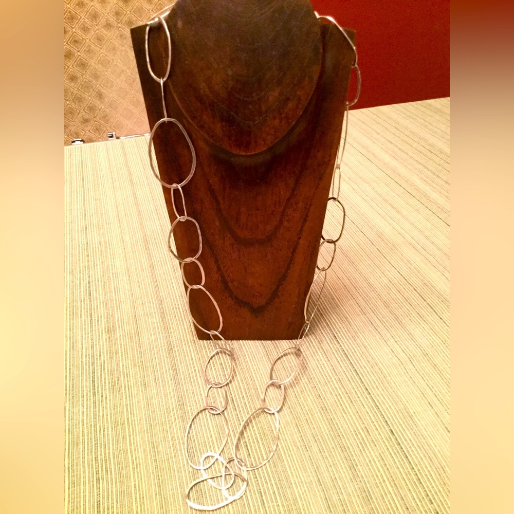 Statement layering necklace! Sterling Silver